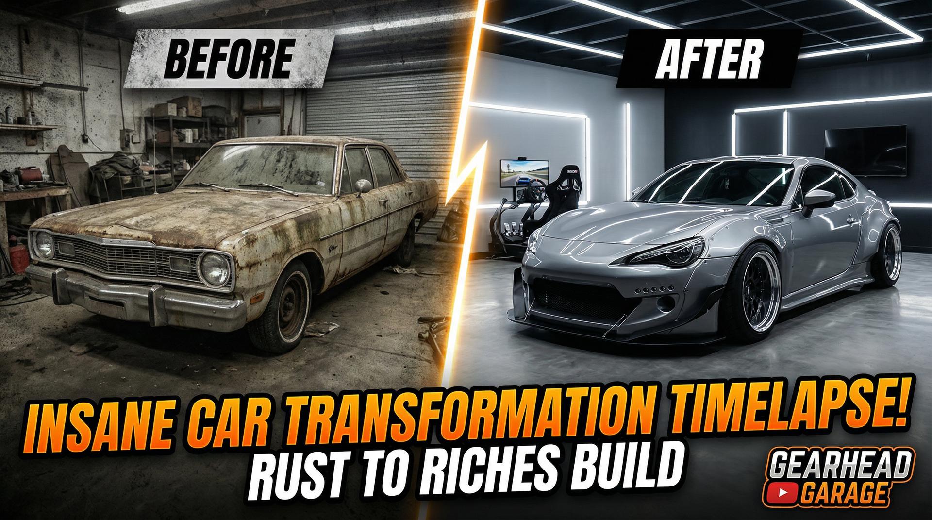 女神视频视频：GT-R宽体改装全纪录